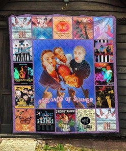 5SOS Take My Hand Quilt Blanket - Pop Music Lover Gift For 5SOS Fans