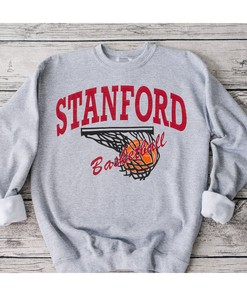 90S Stanford University Basketball T Shirt