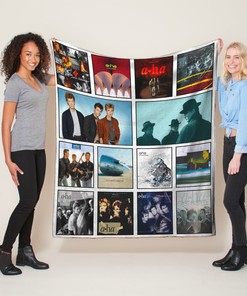A Ha Albums Quilt Blanket - Ideal Gift For A Ha Music Band Fans
