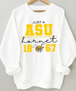 ASU Collegiate Hornets Sweatshirt Alabama State University Shirt