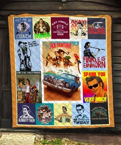 Ace Ventura Pet Detective Quilt Blanket, Gift for Fans