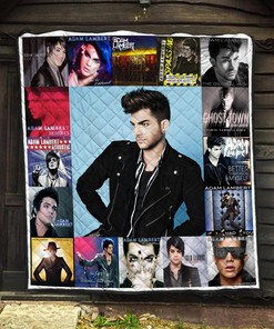 Adam Lambert Quilt Bedding Set Blanket - Personalized Bedroom Decor for Adam Lambert Fans