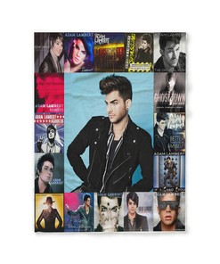 Adam Lambert Quilt Bedding Set Blanket - Personalized Bedroom Decor for Adam Lambert Fans