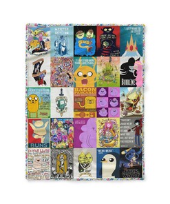 Adventure Time Quotes Quilt Blanket - Personalize Your Home Decor Gift