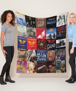Aerosmith Quilt Blanket, Fan Lover Home Decoration Gift