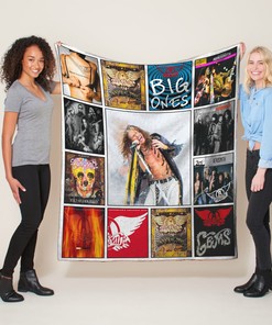 Aerosmith Steven Tyler Rock Music Quilt Blanket - Customize Your Home Decor