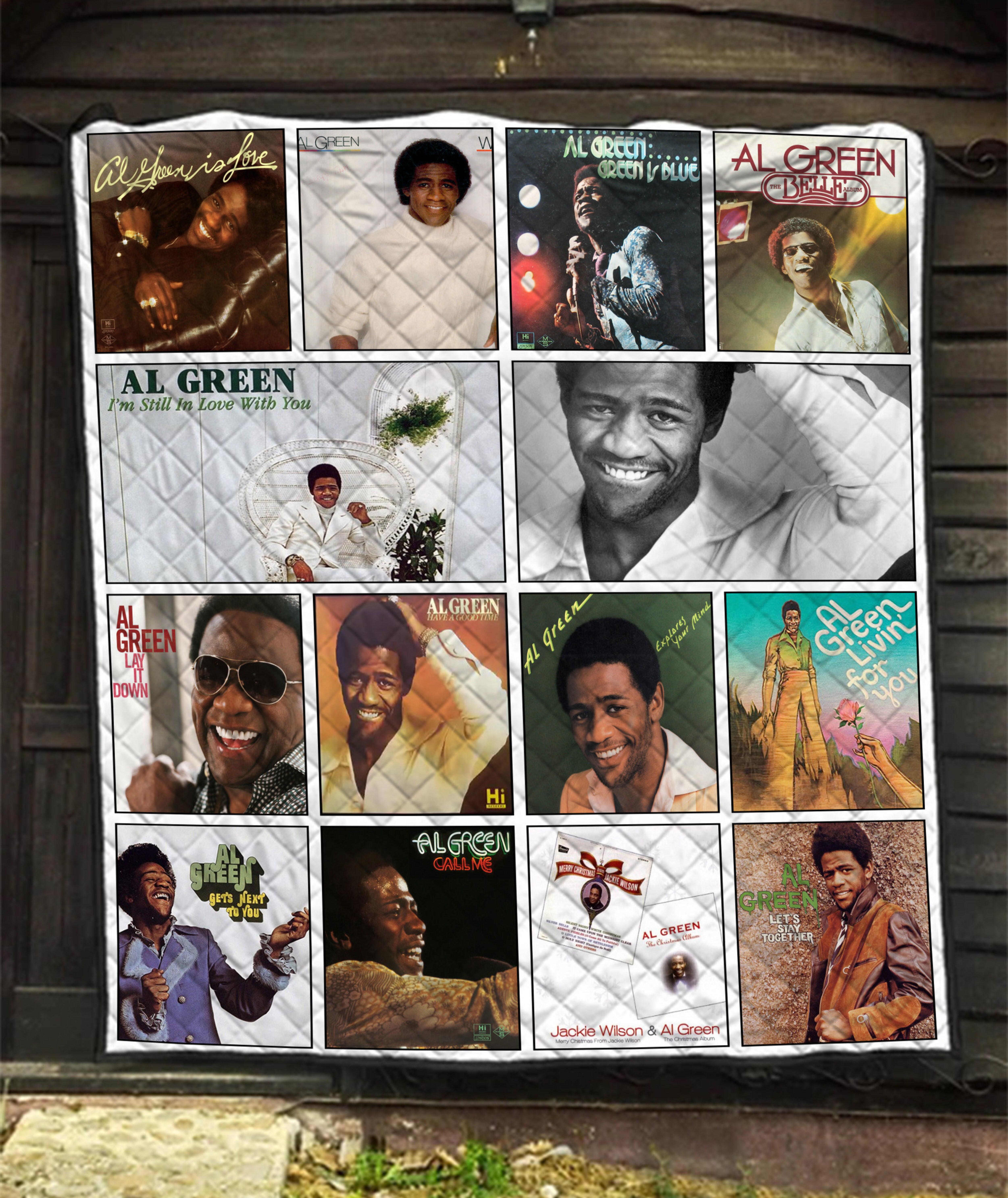 Al Green Quilt Blanket - Stylish and Comfortable Home Decor for Fans