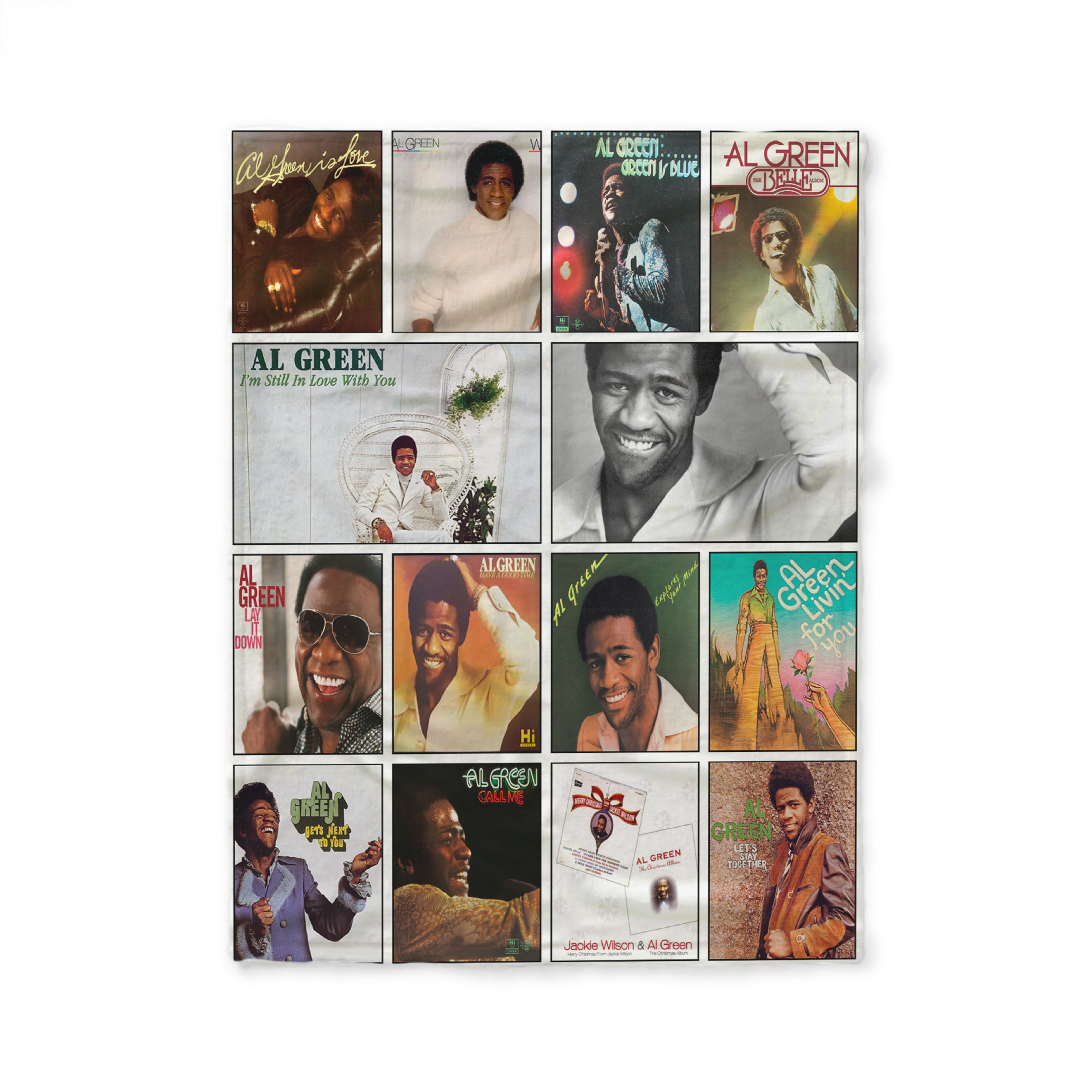 Al Green Quilt Blanket - Stylish and Comfortable Home Decor for Fans