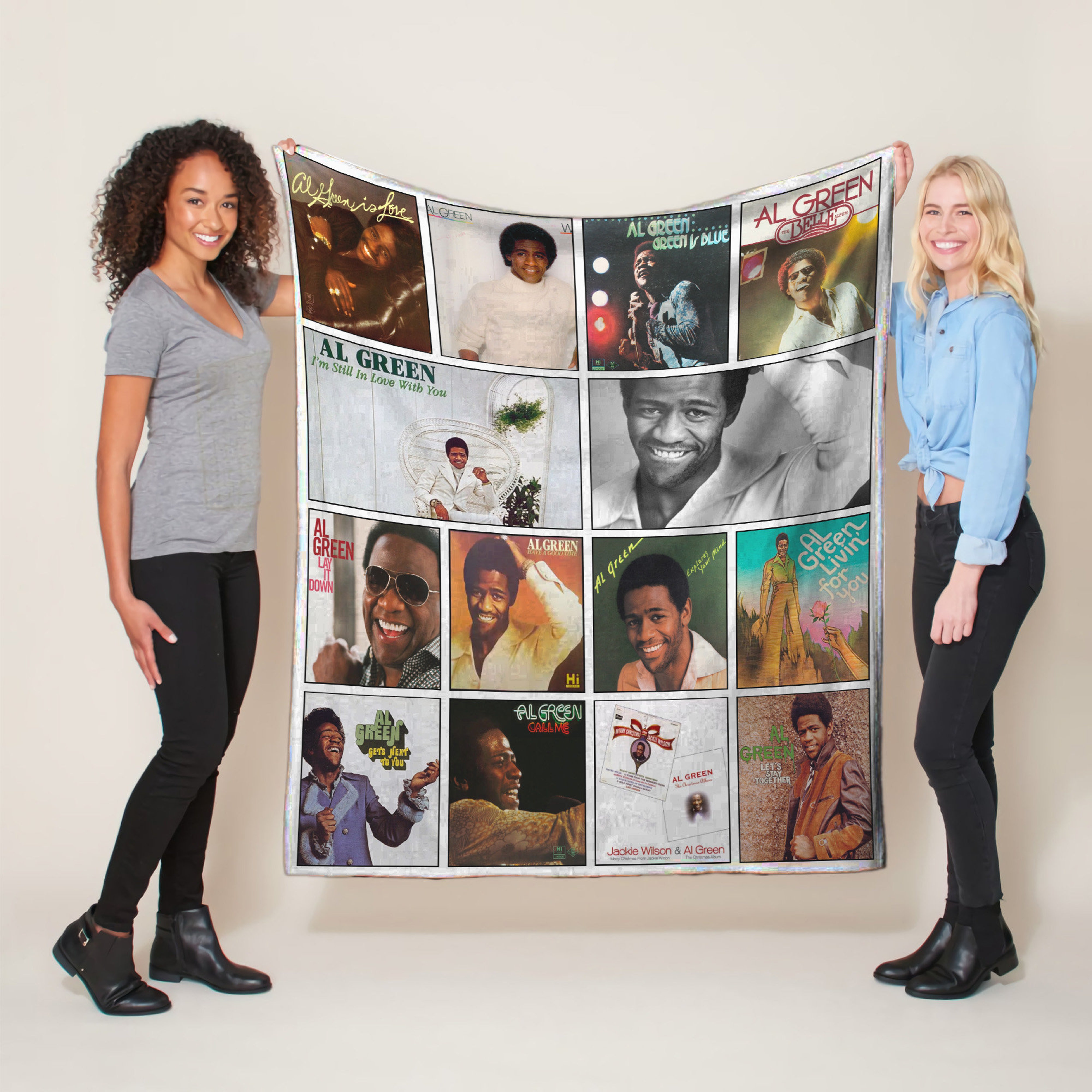 Al Green Quilt Blanket - Stylish and Comfortable Home Decor for Fans