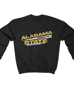 Alabama State Hornets Flag Ed. Vintage Style Alabama State Apparel T-Shirt
