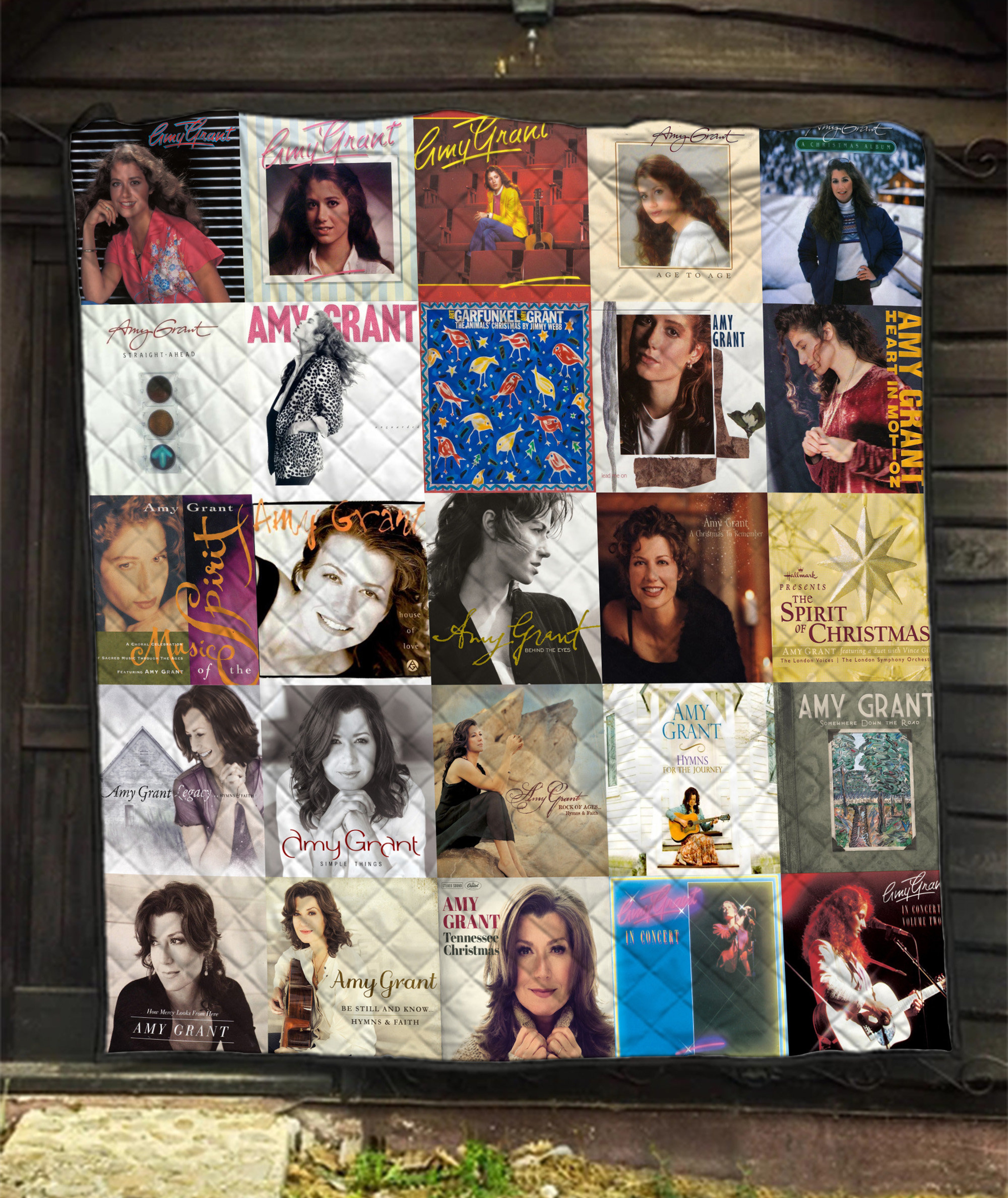 Amy Lee Grant Quilt Blanket - Cozy and Stylish Gift for Amy Grant Fans