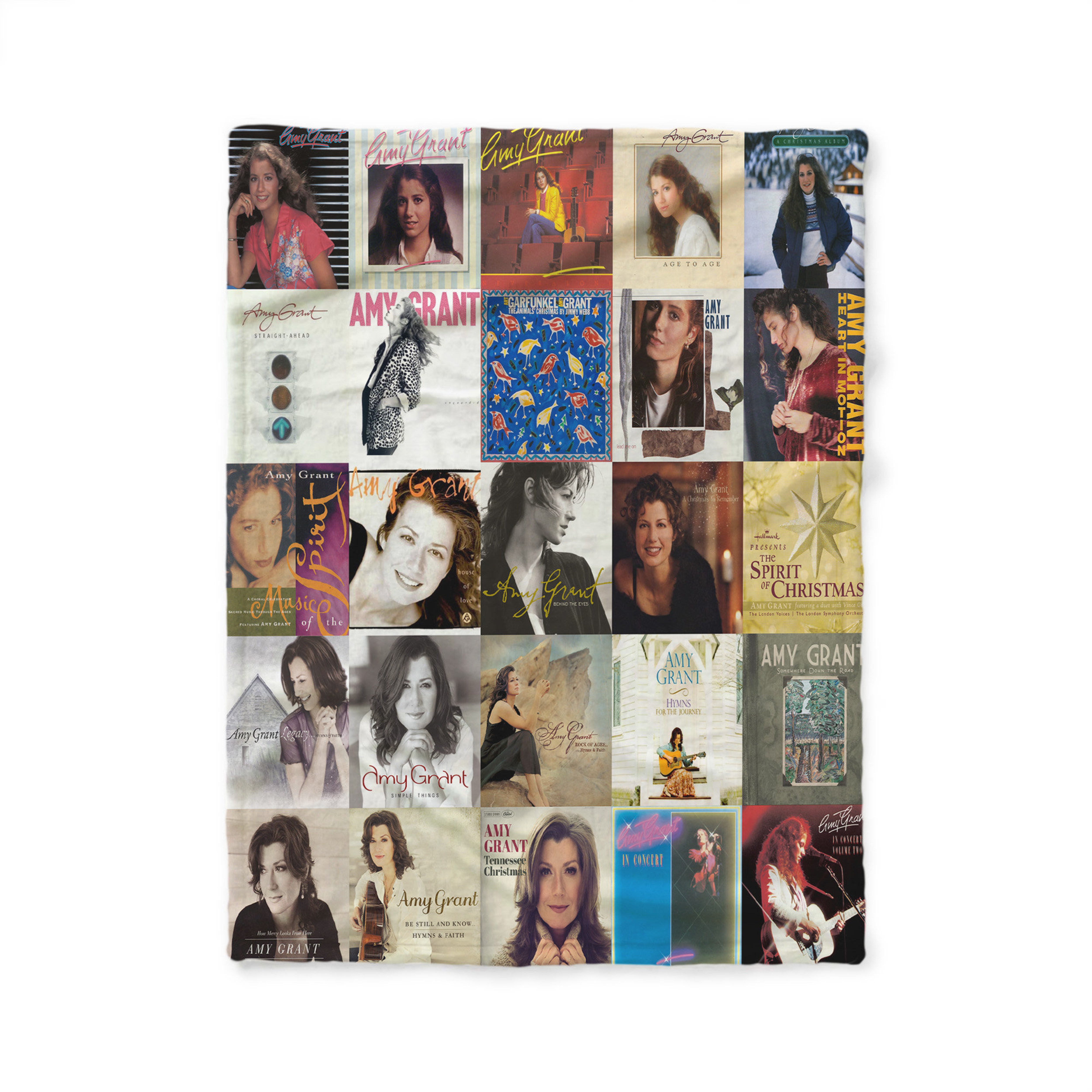 Amy Lee Grant Quilt Blanket - Cozy and Stylish Gift for Amy Grant Fans