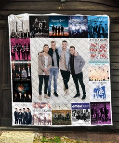 Anthem Lights Quilt Bedding Set Blanket, Ideal for Home Bedroom Decor, Perfect for Fan Lovers