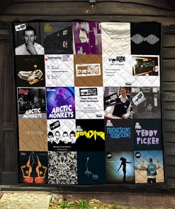 Arctic Monkeys Rock Band Quilt Blanket - Ideal Gift for Arctic Monkeys Fans