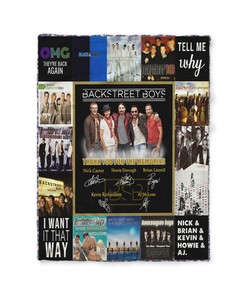 Backstreet Boys Anniversary Quilt Blanket - Perfect Gift for Music Lovers