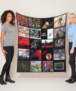 Bad Religion Quilt Blanket - Fan Lover