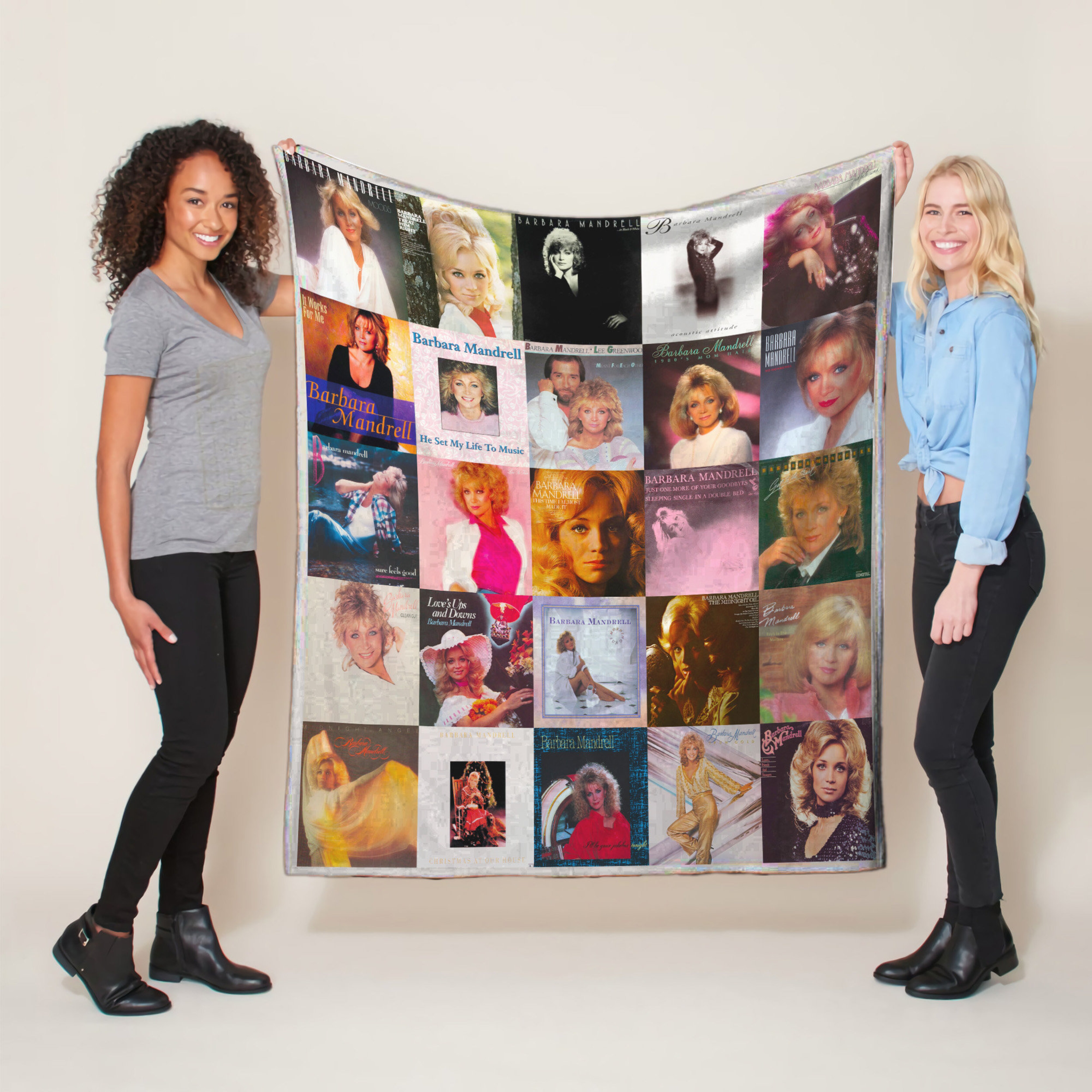 Barbara Mandrell Quilt Bedding Set Blanket, Ideal for Home Bedroom Decor, Perfect Gift for Fan Lovers