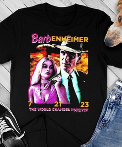 Barbenheimer World-Changing 2023 T Shirt - Unisex Design