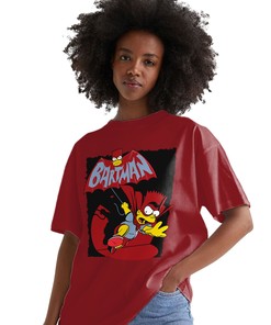 Bartman Simpson Shirt Match Jordan 6 Toro Bravo Shirt In Color cherry Red