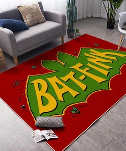 Bat Fink Rat Fink Rug Hot Rod Rug for Garage