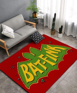 Bat Fink Rat Fink Rug Hot Rod Rug for Garage