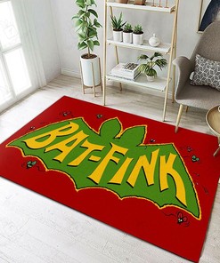 Bat Fink Rat Fink Rug Hot Rod Rug for Garage