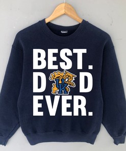 Best Dad Ever Kentucky Wildcats T-Shirt Father's Day Gift