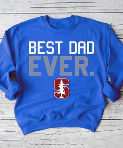 Best Dad Ever Stanford Logo T-Shirt