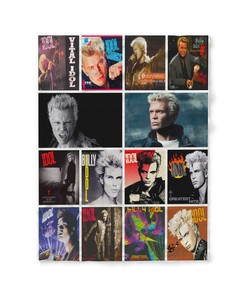 Billy Idol Quilt Blanket, Fan Lover Home Decoration Gift