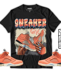 Black Fashion Unisex Sneaker Shirt Match Crimson Bliss 5s Tee, Jordan 5 DJ Khaled Crimson Bliss Hoodie, Sweatshirt, T-Shirt