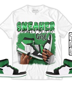 Black Fashion Unisex Sneaker Shirt Match Lucky Green 1s Tee, Jordan 1 Lucky Green Hoodie, Sweatshirt, T-Shirt, Hoodie, Sweatshirt