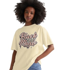 Black Girl Magic Shirt Match Jordan 1 OG Washed Pink Shirt In Color Nature
