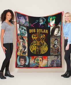 Bob Dylan Albums Quilt Blanket - Ideal Present for Folk Blues Rock Music Fans