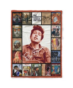 Bob Dylan Compilation Albums Quilt Blanket - Fan Lover Cotton Quilting Bedding Set
