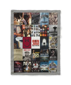 Bon Jovi Rock Musical Quilt Bedding Set Blanket, Ideal Gift for Fans, Home Bedroom Decor