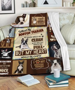 Boston Terrier Dog Quilt Blanket - Ideal Gift for Dog Lovers