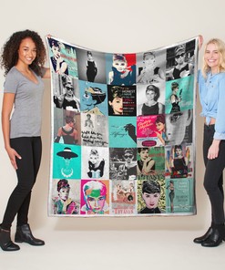 Breakfast At Tiffany's Audrey Hepburn Quilt Blanket - Ideal Gift for Audrey Hepburn Fans