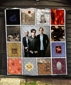 Bright Eyes Band Quilt Blanket - Personalized Bedroom Decor Gift