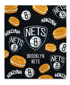 Brooklyn Nets Hometown Logo Blanket