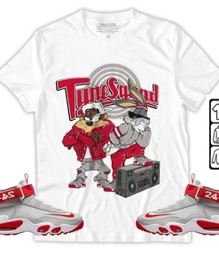Bunny Tazmanian Hiphop Unisex Sneaker Shirt Match Griffey Max 1 University Reds Tee, Air Griffey Max 1 Gray Reds Hoodie, Sweatshirt, T-Shirt