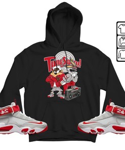 Bunny Tazmanian Hiphop Unisex Sneaker Shirt Match Griffey Max 1 University Reds Tee, Air Griffey Max 1 Gray Reds Hoodie, Sweatshirt, T-Shirt