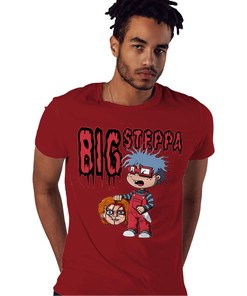 Chuckie Big Steppa Shirt Match Jordan 6 Toro Bravo Shirt In Color cherry Red