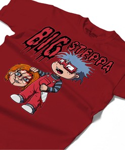 Chuckie Big Steppa Shirt Match Jordan 6 Toro Bravo Shirt In Color cherry Red