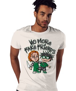 Chuk No More Fake Friends Match Jordan 3 Lucky Green Unisex Shirt Nature