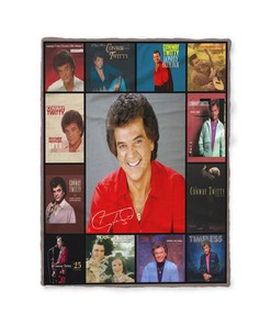 Conway Twitty 90's Country Music Quilt Bedding Set Blanket, Perfect for Fan Lovers, Home Decor