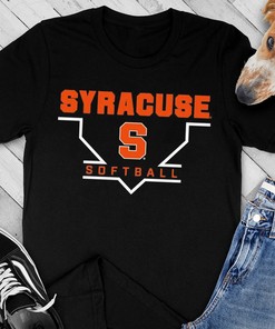 Cuse Shop Syracuse Orange Homeplate Softball T-Shirt Sweatshirt Hoodie - Fan Gift
