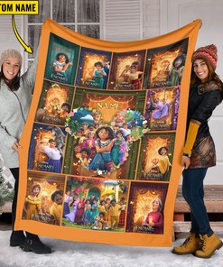 Custom Name Encanto Quilt Blanket - Ideal Gift for Encanto Fans and Birthday Parties