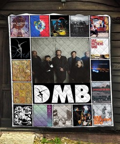 Dave Matthews Band Albums Quilt Blanket, Rock And Roll Lovers Gift