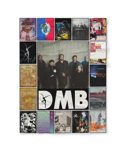 Dave Matthews Band Albums Quilt Blanket, Rock And Roll Lovers Gift