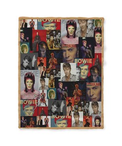 David Bowie Fan Lover Quilt Blanket